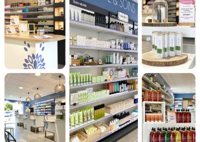 Merchandising en pharmacie, Pharmacie Saint Côme - Le Landreau