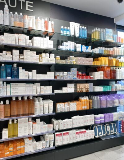 Merchandising pharmacie de Préfailles - Espace Beauté